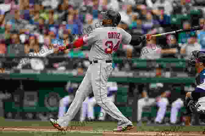 A Color Photo Of David Ortiz Hitting A Home Run For The Boston Red Sox. The Hometown Team: Four Decades Of Boston Red Sox Photography