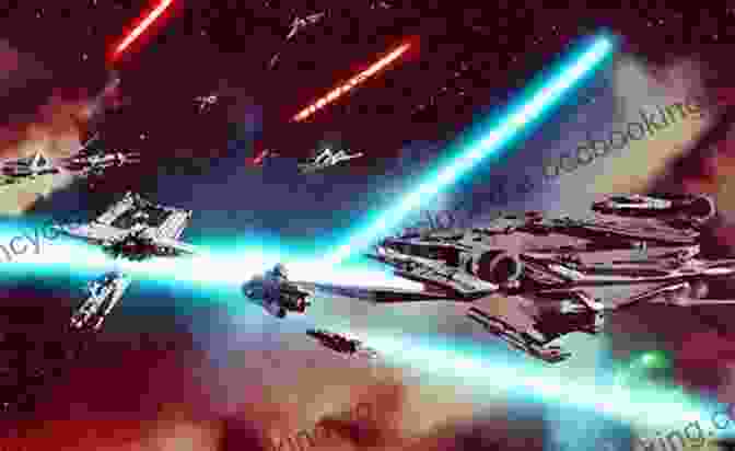 A Fierce Space Battle Between Sleek Warships, Lasers Blazing Against A Star Studded Backdrop. Star Force: Origin Box Set (33 36) (Star Force Universe 9)