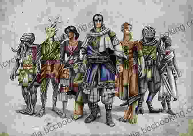 A Group Of Adventurers Stand Together In A Dungeon, Their Weapons Drawn And Their Eyes Focused On The Path Ahead. Gates Of Thunder (Loner #1): LitRPG