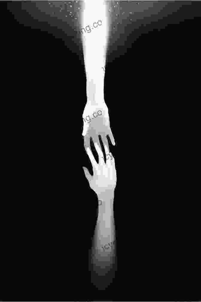 A Hand Reaching Out Towards A Faint Light In The Darkness, Symbolizing Airlie's Search For Truth And Hope. Neither Airlie Anderson