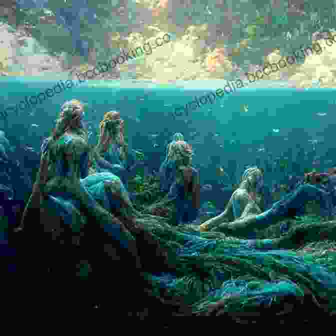 A Mesmerizing Illustration Of A Mermaid Swimming Through A Coral Reef Born Of Water: A Mermaid Fantasy And Elemental Origins Novel (The Elemental Origins 1)