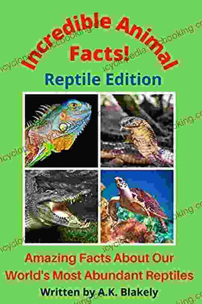 A Person Holding The Incredible Animal Facts Reptile Edition Book Incredible Animal Facts : Reptile Edition