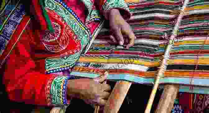 A Skilled Native American Craftworker Weaving A Vibrant Tapestry, Showcasing The Intricate Artistry And Cultural Significance Of Indigenous Crafts Pow Wow Dancer S And Craftworker S Handbook