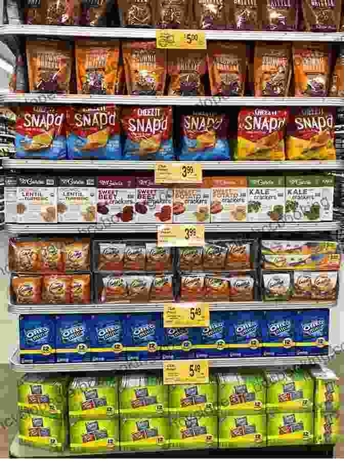 A Vibrant Display Of Salty Snacks In The Grocery Store Aisle, Featuring Potato Chips, Pretzels, Popcorn, And Crackers Snacks: Adventures In Food Aisle By Aisle