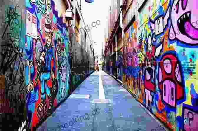 A Vibrant Laneway In Melbourne Adorned With Colorful Street Art Greater Than A Tourist Melbourne Victoria Australia : 50 Travel Tips From A Local (Greater Than A Tourist Australia 12)