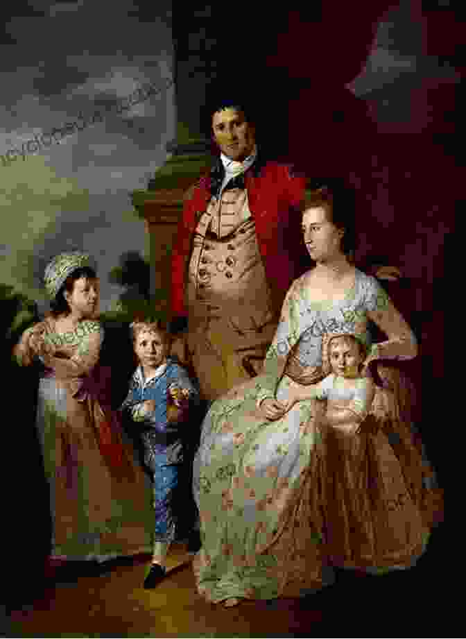 A Weathered Family Portrait From The 18th Century, Capturing The Faces Of The Book's Ancestral Protagonists Roots: The Enhanced Edition: The Saga Of An American Family