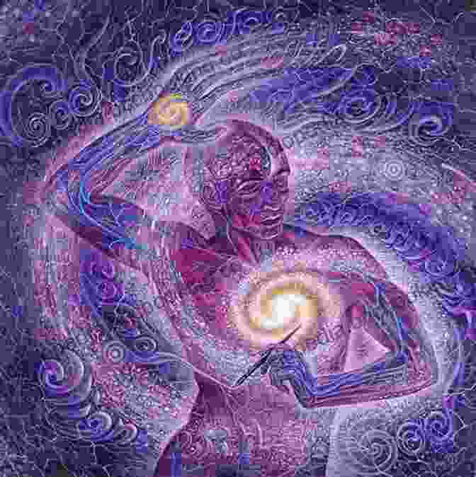 Alex Grey Visionary Painting Of Intertwined Human Forms The Mission Of Art Alex Grey