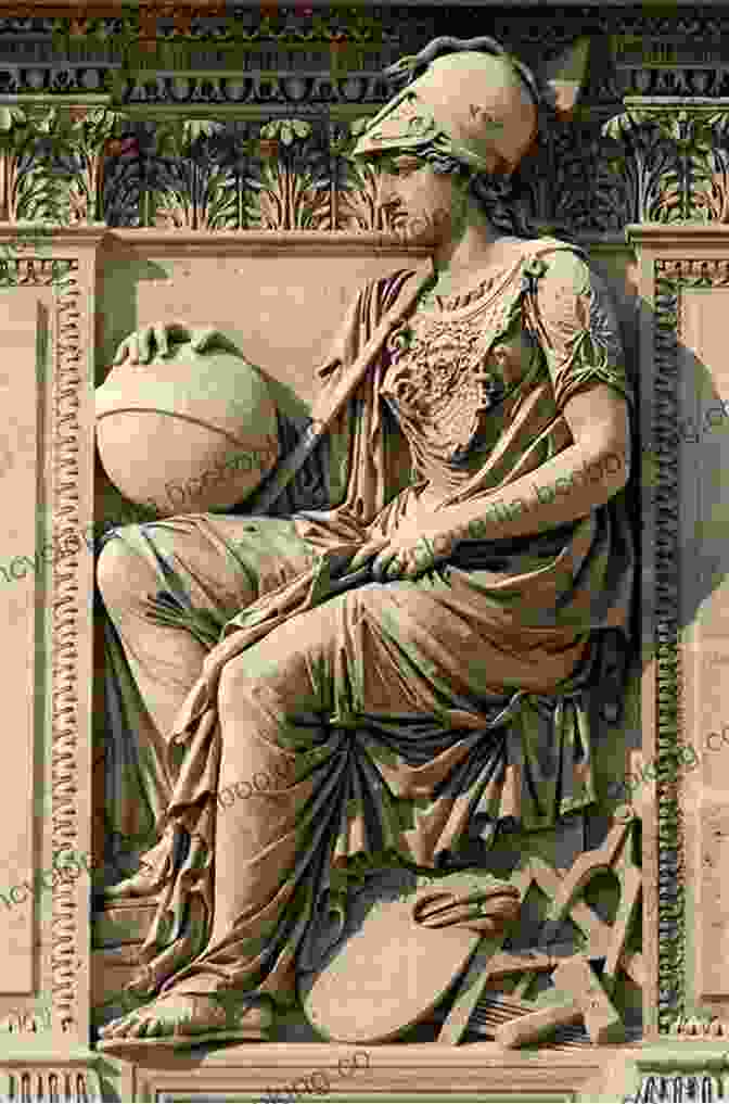 Athena Sits In A Library, Surrounded By Books And Scrolls, Her Expression One Of Deep Contemplation. Athena The Brain Graphic Novel (Goddess Girls Graphic Novel 1)
