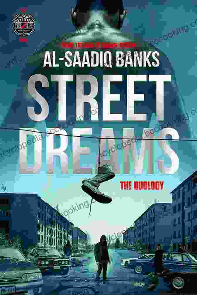 Book Cover Of Street Dreams By Al Saadiq Banks, Featuring A Silhouette Of A Man Holding A Gun, With The City Skyline In The Background Street Dreams : The Duology 1 (Street Dreams And Nightmares By AL Saadiq Banks)