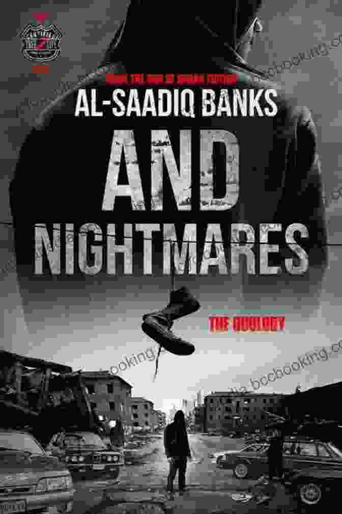 Book Cover Of Street Nightmares By Al Saadiq Banks, Featuring A Man In The Shadows, With A Gun Pointed At Him, With The City Skyline In The Distance Street Dreams : The Duology 1 (Street Dreams And Nightmares By AL Saadiq Banks)