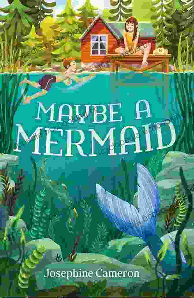 Cover Of Mermaid In Middle Grade Book, Featuring A Young Girl With Long, Flowing Hair Swimming With A Mermaid In A Vibrant Ocean Scene. A Mermaid In Middle Grade: 4: The Deep Sea Scroll