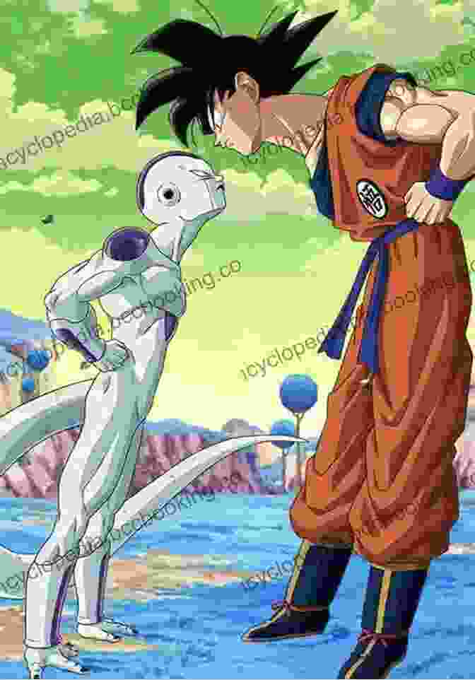 Goku And Freeza Facing Off In An Epic Battle Dragon Ball Z Vol 10: Goku Vs Freeza