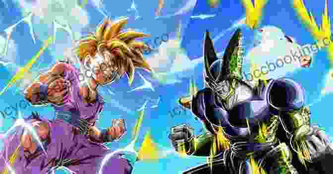 Goku And Gohan Facing Off Against Cell Dragon Ball Z Vol 15: The Terror Of Cell
