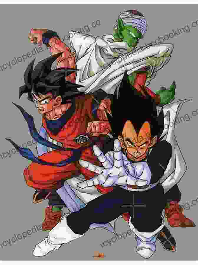 Goku And His Friends Fighting Together On Namek Dragon Ball Z Vol 6: Battlefield Namek