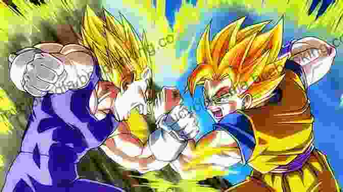 Goku And Vegeta Fighting Dragon Ball Z Vol 4: Goku Vs Vegeta