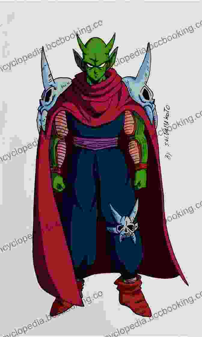 Illustration Depicting Piccolo Jr., The Son Of Demon King Piccolo. Dragon Ball Vol 12: The Demon King Piccolo (Dragon Ball: Shonen Jump Graphic Novel)
