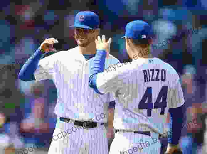 Kris Bryant (17) And Anthony Rizzo (44) Celebrating Cubs By The Numbers: A Complete Team History Of The Chicago Cubs By Uniform Number