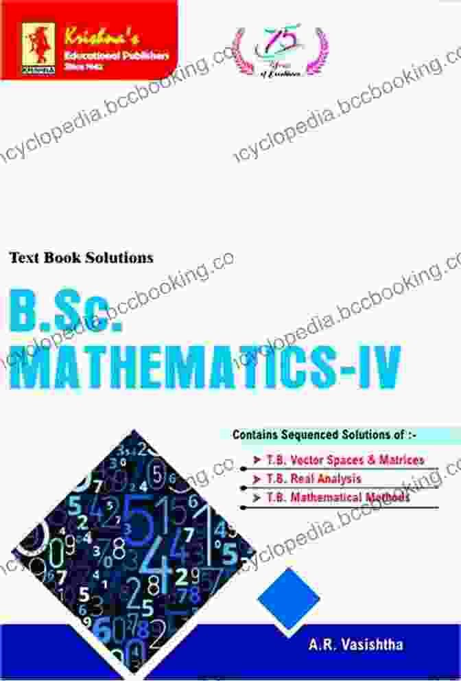Krishna Fully Solved Sc Mathematics IV Edition Book Cover Krishna S Fully Solved B Sc Mathematics IV Edition 2 Pages 400 Code 1200