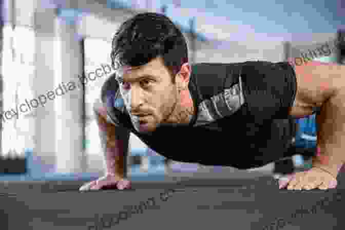 Man Performing Push Ups, Demonstrating Equipment Free Exercises Living Room Fitness: Equipment Free Exercises And Routines That Will Get You In The Best Shape Of Your Life