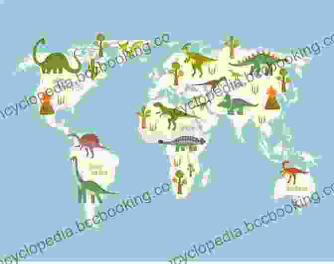 Map Of Diverse Dinosaur Habitats How To Catch A Dinosaur