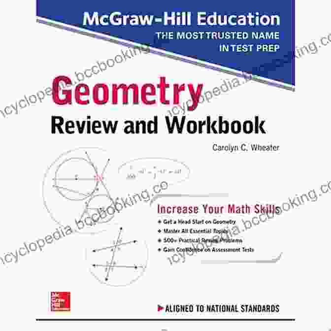 McGraw Hill Education Geometry Review And Workbook Cover McGraw Hill Education Geometry Review And Workbook
