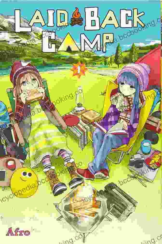 Nadeshiko And Her Camping Companions Sharing A Meal Around A Campfire In Laid Back Camp Vol. Afro Laid Back Camp Vol 4 Afro