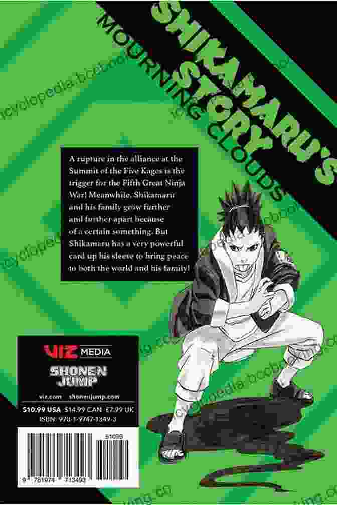 Naruto Shikamaru Story Mourning Clouds Book Cover Naruto: Shikamaru S Story Mourning Clouds (Naruto Novels)