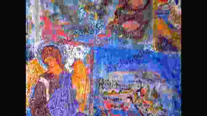 Nedeljkovic's Painting Of A Man And Woman Surrounded By Celestial Bodies ALT Aleksandar Nedeljkovic