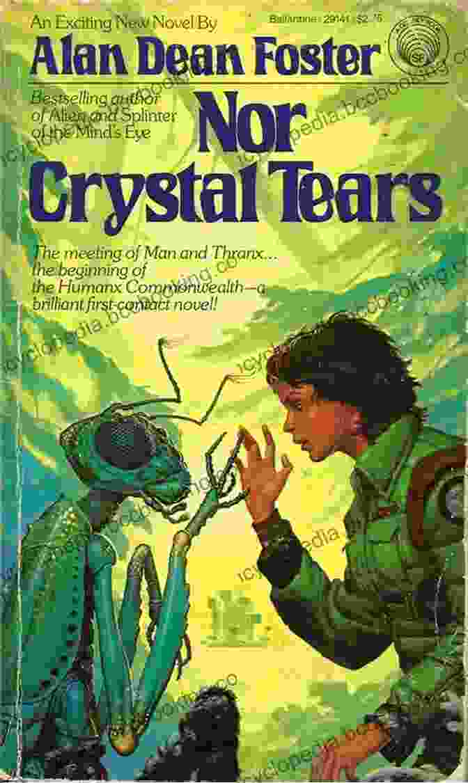 Nor Crystal Tears Cover Featuring A Spaceship In Front Of A Nebula Nor Crystal Tears (Humanx Commonwealth)
