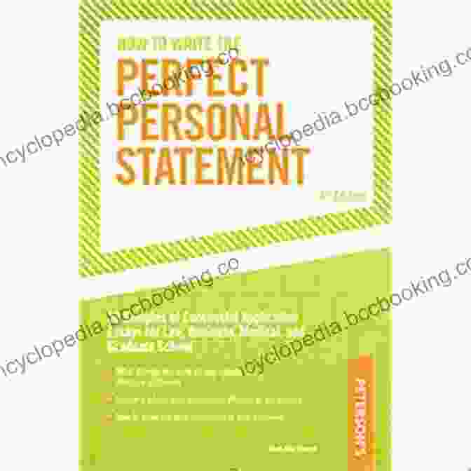 Peterson's Perfect Personal Statements Book Cover How To Write The Perfect Personal Statement (Peterson S Perfect Personal Statements)