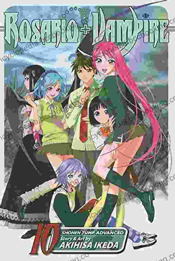 Rosario Vampire Vol Lesson Four: Carnivorous Plants Manga Cover Rosario+Vampire Vol 4: Lesson Four: Carnivorous Plants
