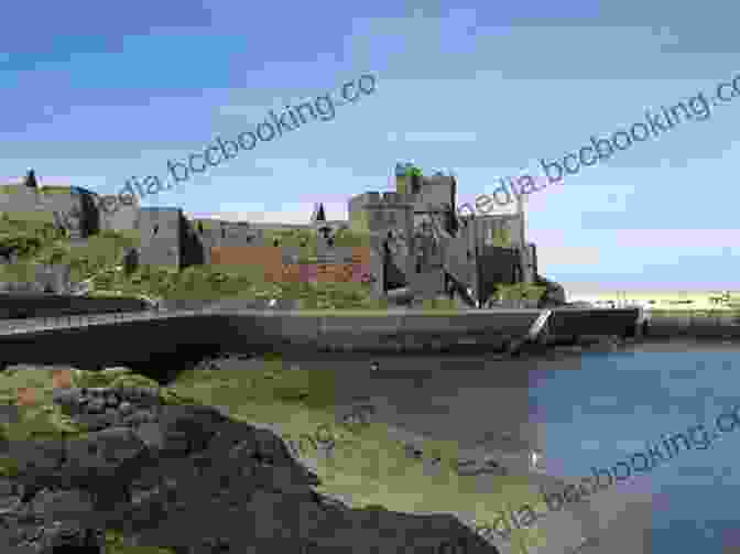 Ruins Of Peel Castle, A Medieval Fortress On The Isle Of Man Coastal Path Isle Of Man Coastal Path: Raad Ny Foillan The Way Of The Gull The Millennium And Herring Ways (British Long Distance)