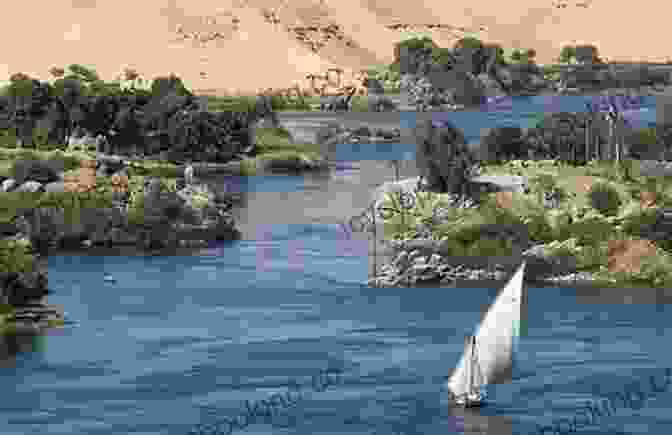 Scenic View Of The Nile River, Showcasing Its Meandering Course And The Lush Vegetation Along Its Banks. Ancient Egypt: 59 Fascinating Facts For Kids: Facts About Ancient Egypt