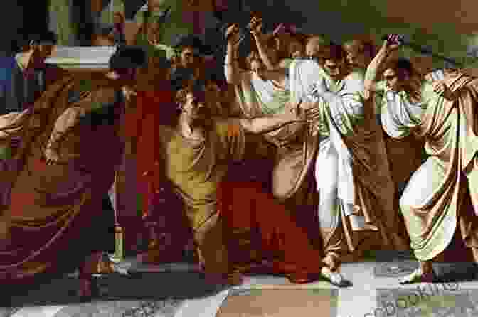 The Assassination Of Caesar On The Ides Of March, Depicted In A Dramatic Painting Caesar: Life Of A Colossus