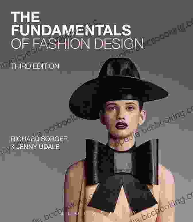 The Fundamentals Of Fashion Design Book Cover Featuring A Dress Design Sketch The Fundamentals Of Fashion Design