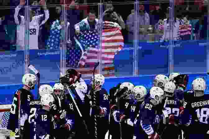 The United States Men's Hockey Team Celebrates Their Victory Over The Soviet Union In The 1980 Winter Olympics. Gretzky S Tears: Hockey America And The Day Everything Changed