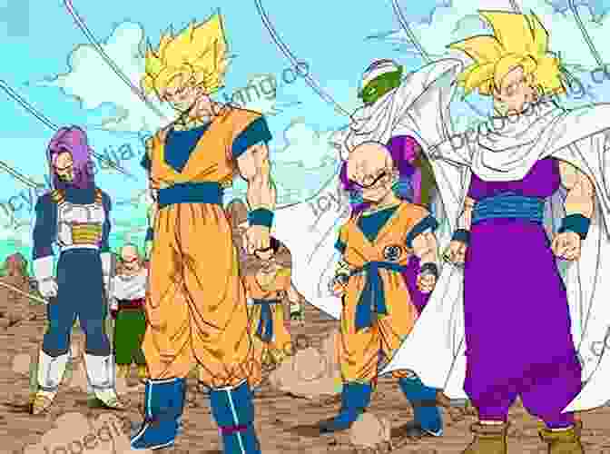 The Z Fighters Facing Off Against Cell In The Cell Games Dragon Ball Z Vol 15: The Terror Of Cell