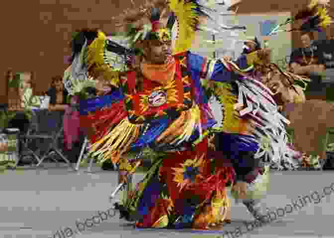 Two Native American Dancers Performing At A Pow Wow, Showcasing Vibrant Regalia And Graceful Movements Pow Wow Dancer S And Craftworker S Handbook