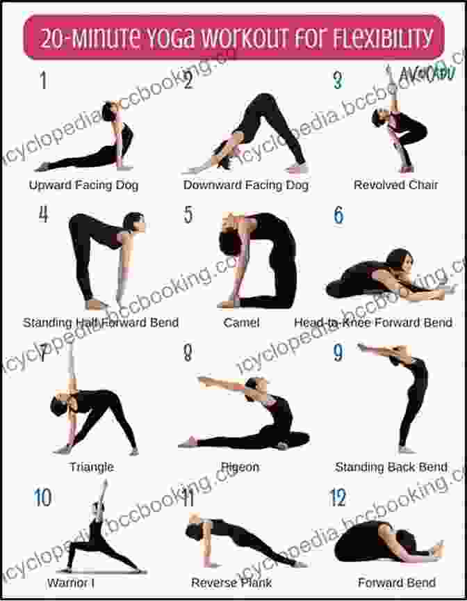 Woman Practicing Yoga, Showcasing Flexibility Exercises Living Room Fitness: Equipment Free Exercises And Routines That Will Get You In The Best Shape Of Your Life
