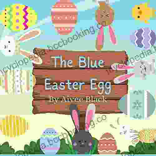 The Blue Easter Egg Aivee Black